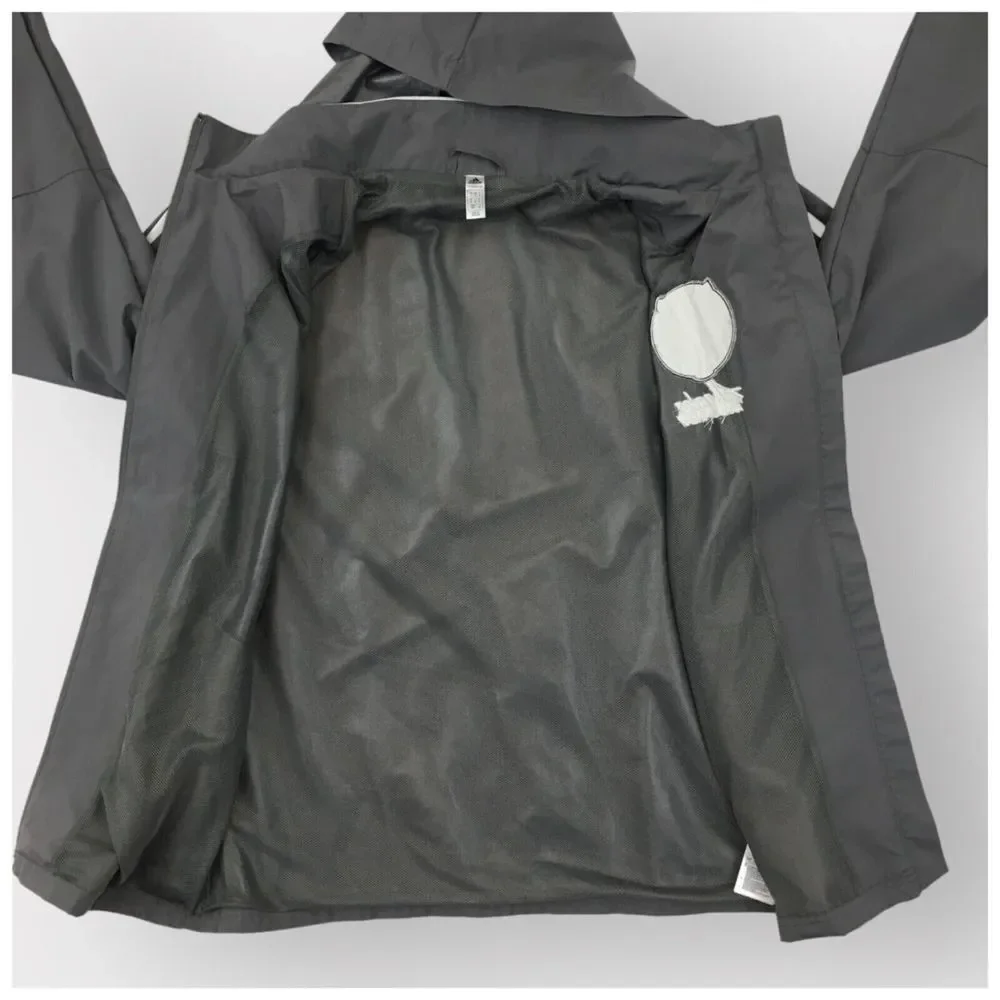 ADIDAS Tiro 21 Mens‎ Windbreaker Jacket Full Zip Hood Portland Timbers Size S